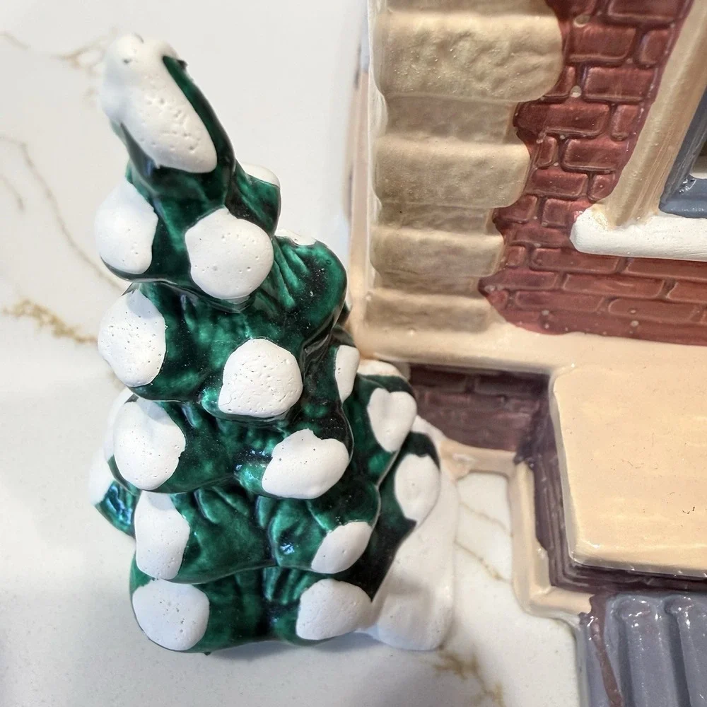 Dept 56 Village Public Library Original Snow Village Lighted 54437 Retired Boxed